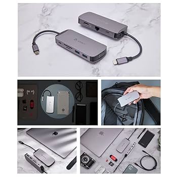 Amazon.com: ADAM elements USB-C Hub/Laptop Docking Station